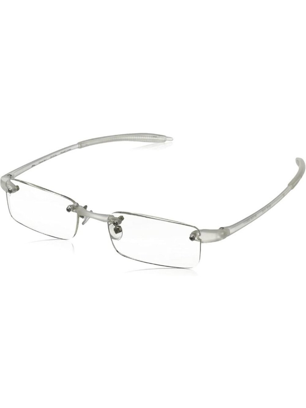 Stylish Lightweight Rimless Reading Glasses for Men & Women - Clear Lens Fashion